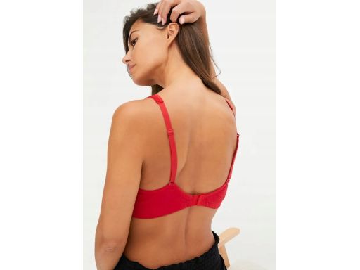 B.P.C 2-pak biustonoszy miękkich bez fiszbin z koronką 95B.