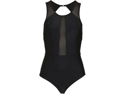B.P.C kostium kąpielowy modelujący czarny z siateczką 38.