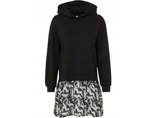 B.P.C czarna bluza z koszulą 2w1 r.36/38