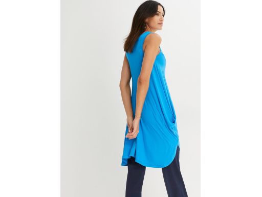 B.P.C asymetryczny długi top niebieski oversize ^40/42