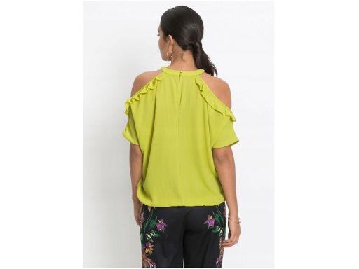 B.P.C bluzka damska limonkowa: r. 42