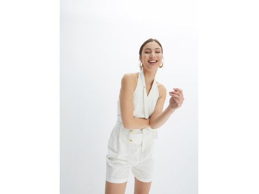 B.P.C krótki kombinezon elegancki z lnem 40.