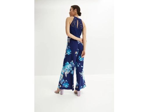 B.P.C kombinezon z koronką i dołem w kwiaty 36.