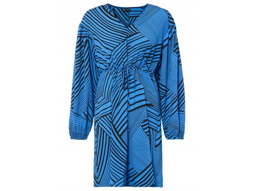 B.P.C. niebieska sukienka we wzory 46.