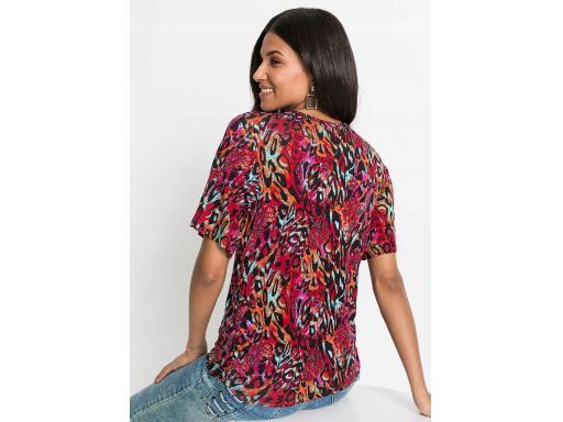 B.P.C bluzka z wiskozy z wycięciami 36/38.