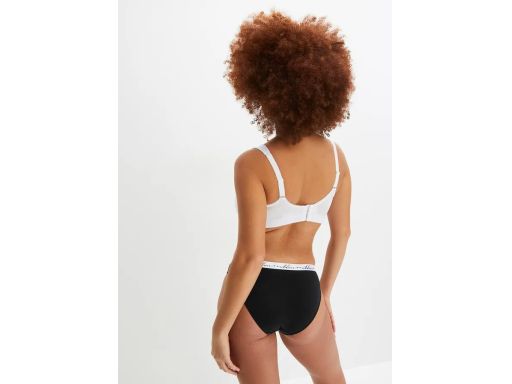 B.P.C biustonosz biały odciążający bez fiszbin t-shirtowy ^105D