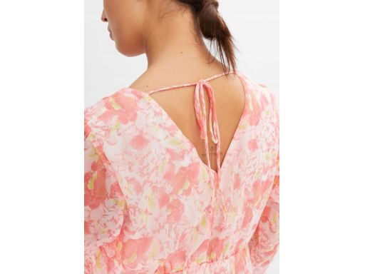 B.P.C midi szyfonowa sukienka we wzory r.40