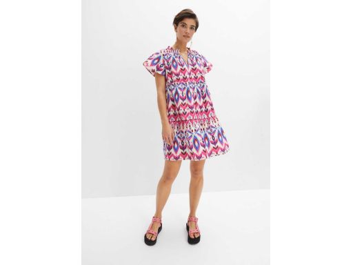B.P.C bawełniana sukienka wzorzysta ^38