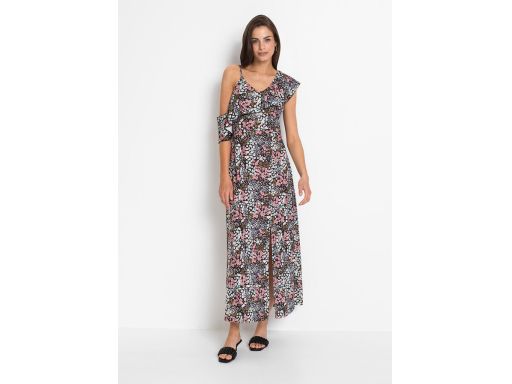 B.P.C maxi sukienka z nadrukiem w kwiaty ^40/42