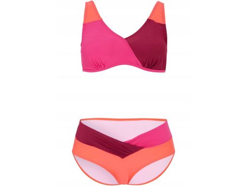B.P.C Bikini kolorowe na fiszbinach z figami ^42(80E)