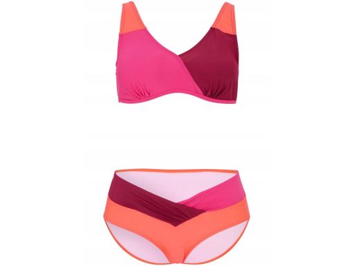 B.P.C Bikini kolorowe na fiszbinach z figami ^42(80E)