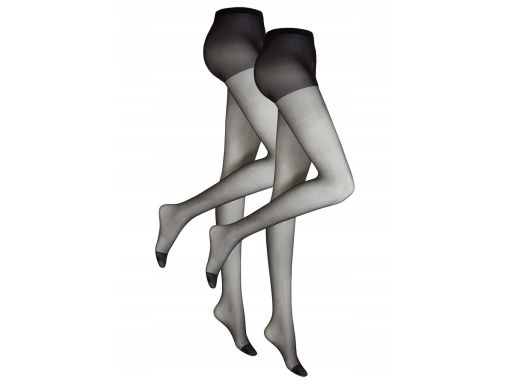 B.P.C 2-pak rajstopy 20den czarne ^40/42, M