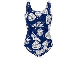 B.P.C kostium granatowy jednoczęściowy wzór r.42