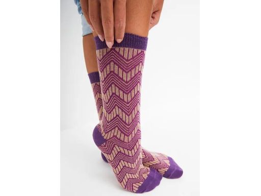 B.P.C. 4-pak skarpety dzianinowe z bawełny organicznej ^39-42