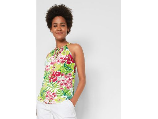 B.P.C top damski kolorowy w kwiatki 44/46.