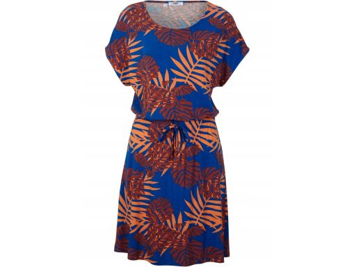 B.P.C sukienka z wiskozy kolorowa we wzory 52/54.