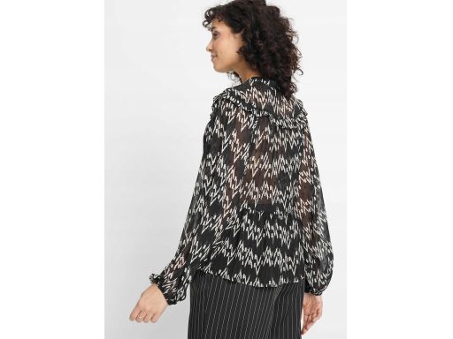 B.P.C bluzka szyfonowa we wzory r.38