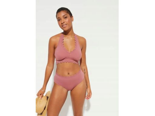 B.P.C bikini z wiązaniem na szyi trójkątne miseczki ^40