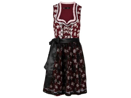 B.P.C. sukienka ludowa z fartuchem z koronki 48.