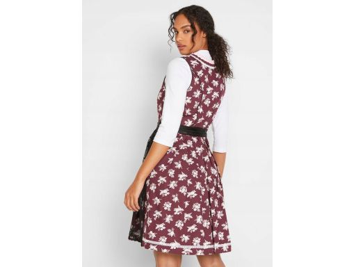 B.P.C. sukienka ludowa z fartuchem z koronki 48.