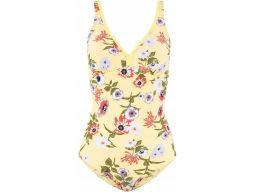 B.P.C kostium jednoczęściowy żółty w kwiaty 42