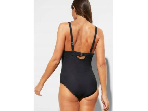 B.P.C kostium kąpielowy modelujący czarny elegancki r.50(100E)