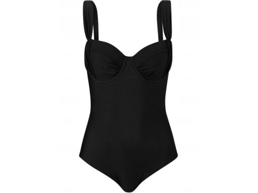 B.P.C kostium kąpielowy modelujący czarny elegancki r.50(100E)