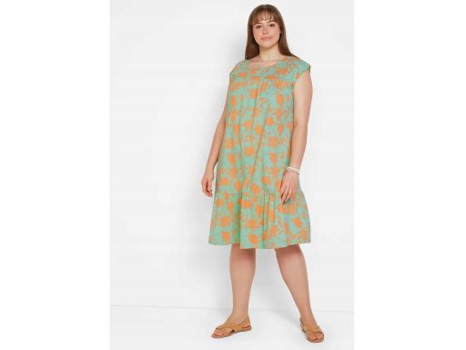 B.P.C sukienka bawełniana we wzory 48/50.