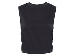 B.P.C czarna krótka bluzka top ^48/50