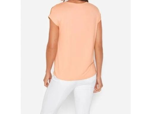 B.P.C bluzka brzoskwiniowa z nadrukiem 56/58.