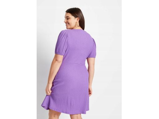 B.P.C fioletowa sukienka przed kolano ^48/50