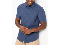 B.P.C męska koszula lniana jasnoniebieska ^49/50