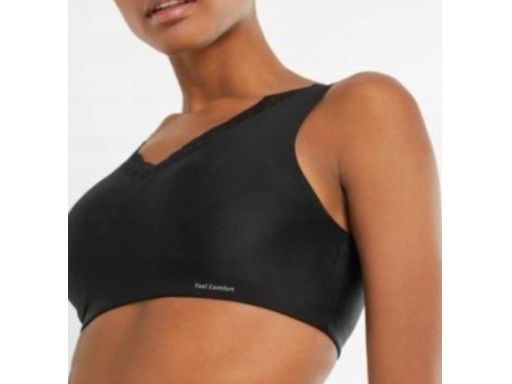 B.P.C. biustonosz Feel Comfort czarny z koronką 40.