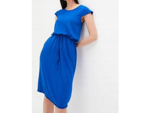 B.P.C sukienka niebieska z wiskozy r.48/50