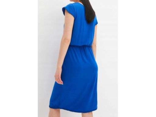 B.P.C sukienka niebieska z wiskozy r.48/50