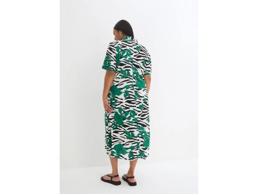 B.P.C sukienka midi we wzór szmizjerka r.38