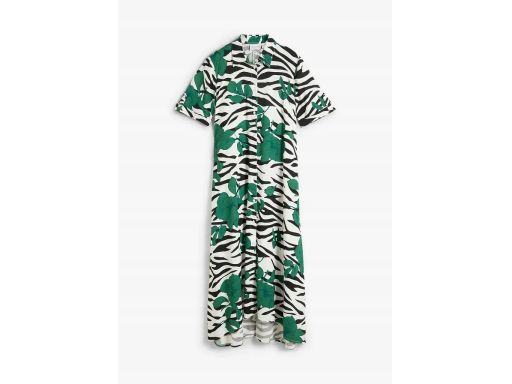 B.P.C sukienka midi we wzór szmizjerka r.38