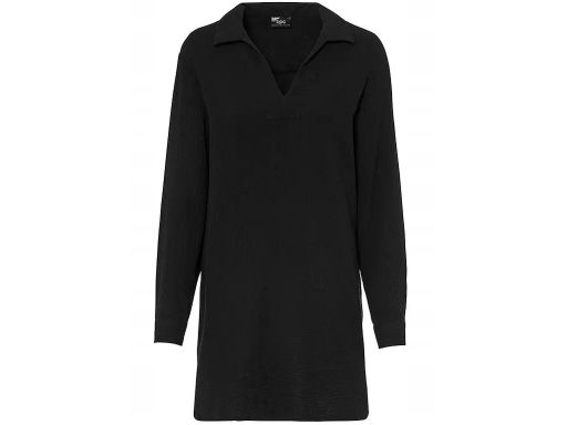 B.P.C sukienka tunika czarna muślinowa r.50