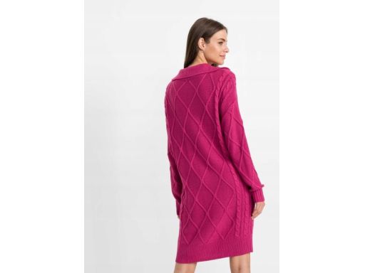 B.P.C sukienka dzianinowa różowa r.40/42