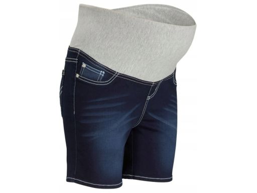 B.P.C krótkie spodenki ciążowe granat r.36