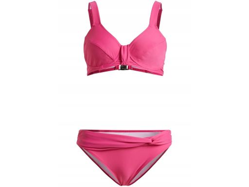 B.P.C różowe bikini minimizer z figami ^48(95D)