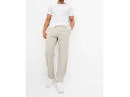 B.P.C męskie spodnie piaskowe proste r.58