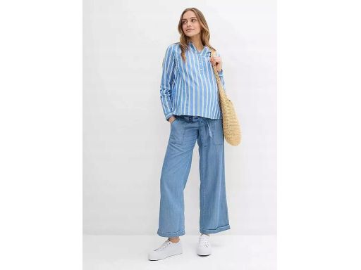 B.P.C spodnie ciążowe jeansy 7/8 proste 42.