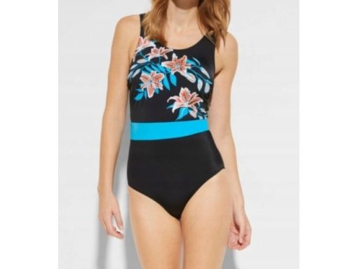 B.P.C kostium jednoczęściowy czarny wzór 42.