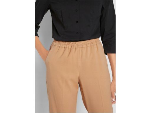 B.P.C beżowe spodnie proste r.38