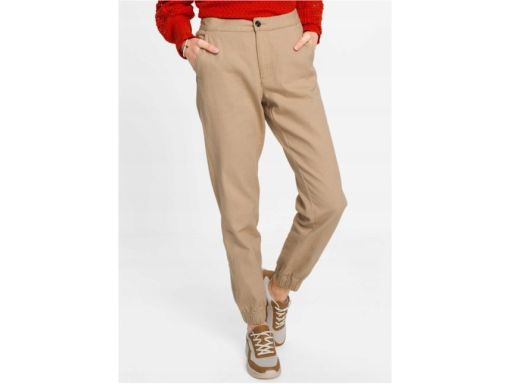 B.P.C beżowe spodnie damskie r.50