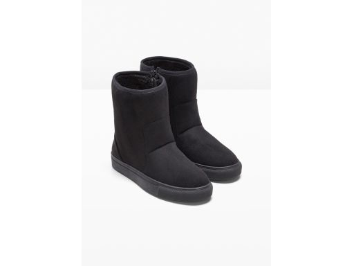 B.P.C botki czarne ocieplane 40