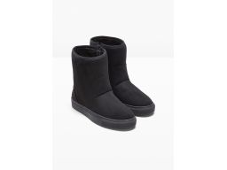B.P.C botki czarne ocieplane 40