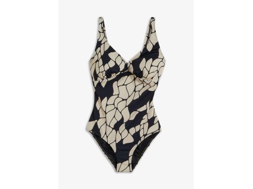 B.P.C kostium kąpielowy lekko modelujacy we wzory r.50