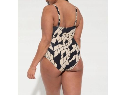 B.P.C kostium kąpielowy lekko modelujacy we wzory r.50